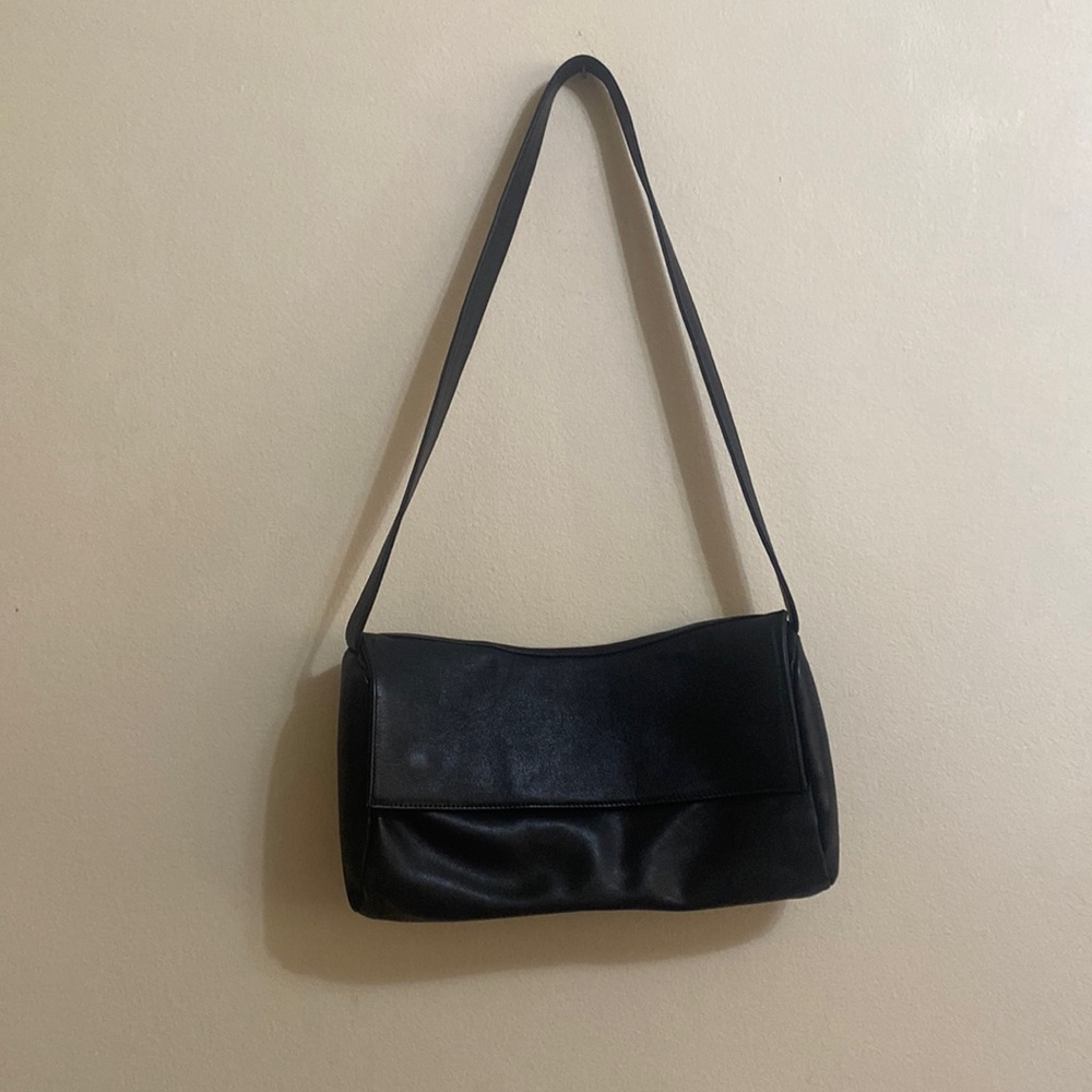 Black Mini Leather Purse